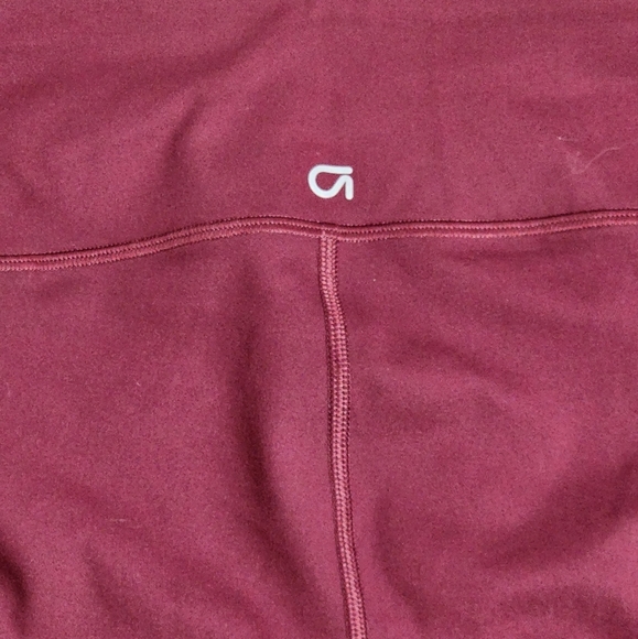 Gapfit Blackout Technology High Compression/ Women/Small/Burgundy - Picture 6 of 11